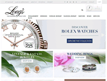 Tablet Screenshot of longsjewelers.com